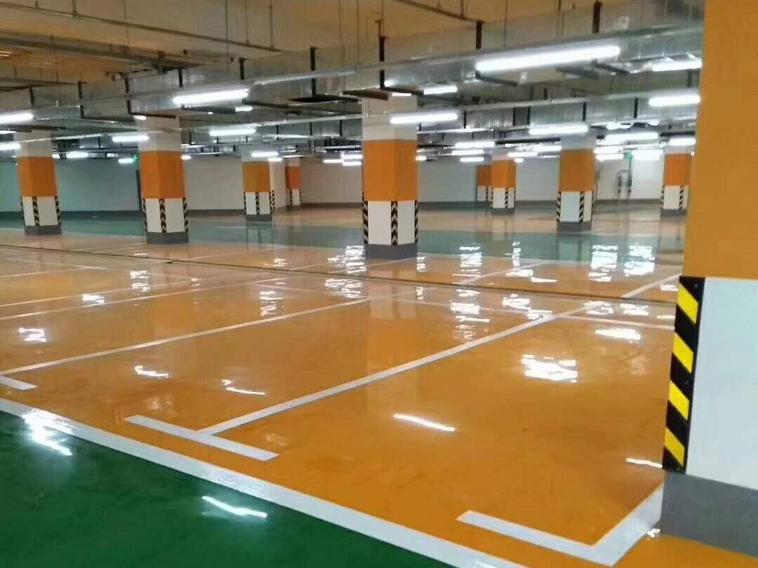 廣州地下停車場環氧砂漿平塗地坪漆