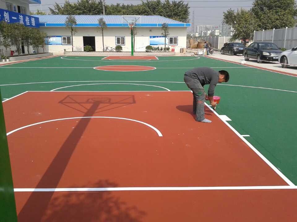 矽pu籃球場